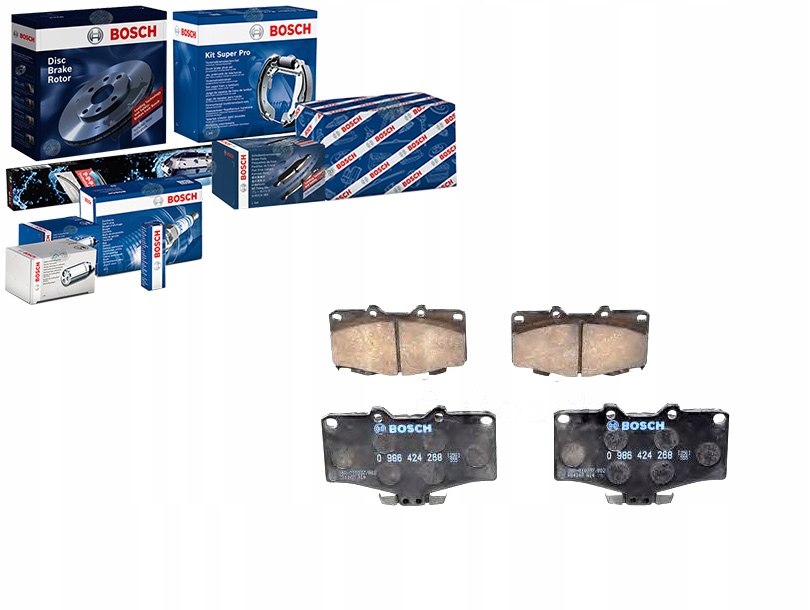 Brzdové Destičky Toyota Přední Landcruiser Hilux II Sada pro řidiče #35