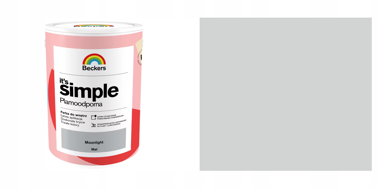 Beckers It's Simple Moonlight 5L Matná, Odolná Barva