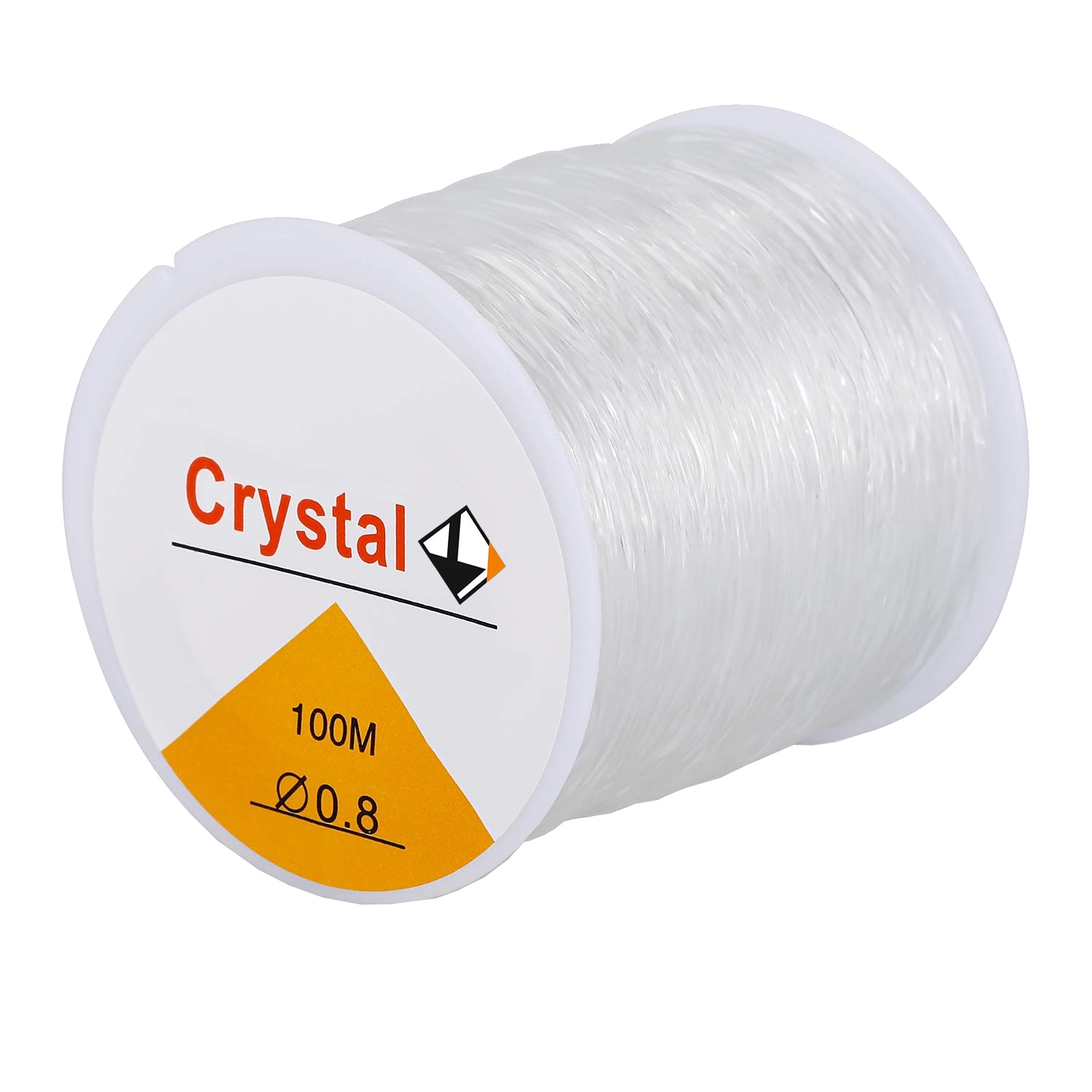 GUMKA DO ROBIENIA BRANSOLETEK ROLKA 0,8MM 100 METRÓW ŻYŁKA ELASTYCZNA