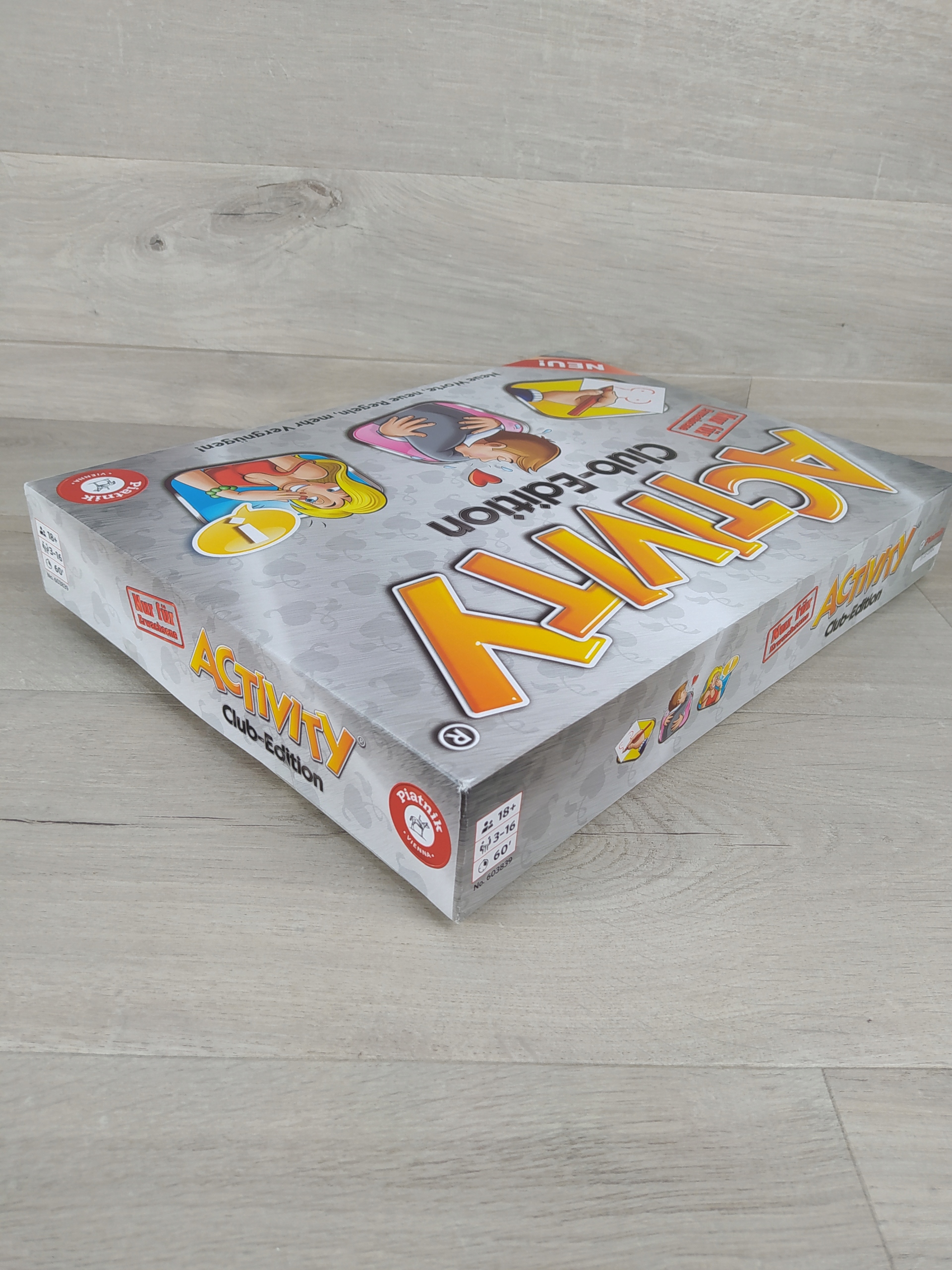 Piatnik Activity Club Edition 6038 Gra planszowa 18+ JĘZYK NIEMIECKI Język instrukcji niemiecka