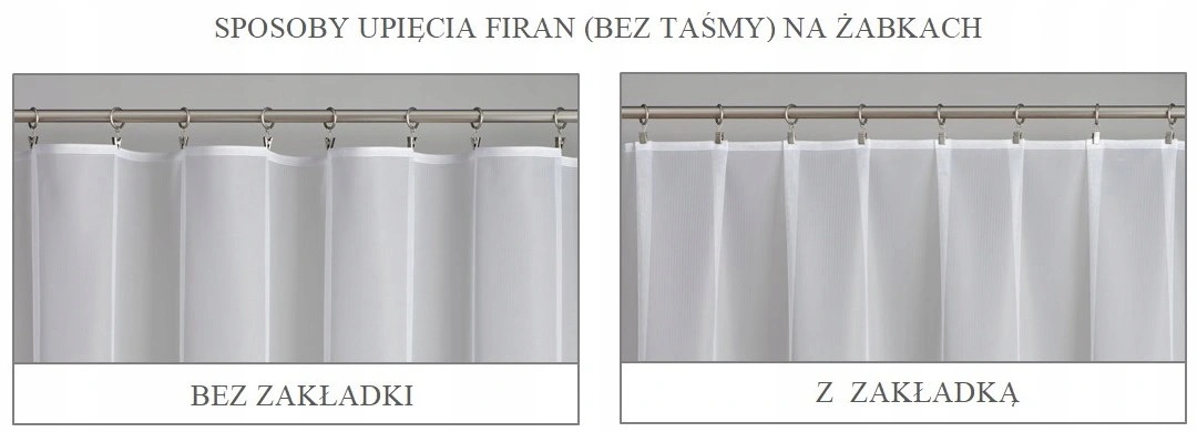 Wzór 628d95 firana rozm. 400x200cm (z obszyciem) Materiał żakard