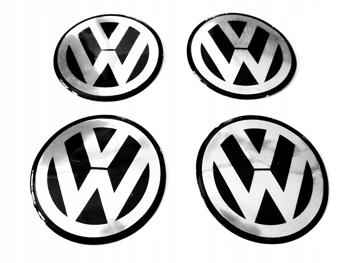 EMBLEMATY NAKLEJKI LOGO NA KOŁPAKI FELGI VW 55mm
