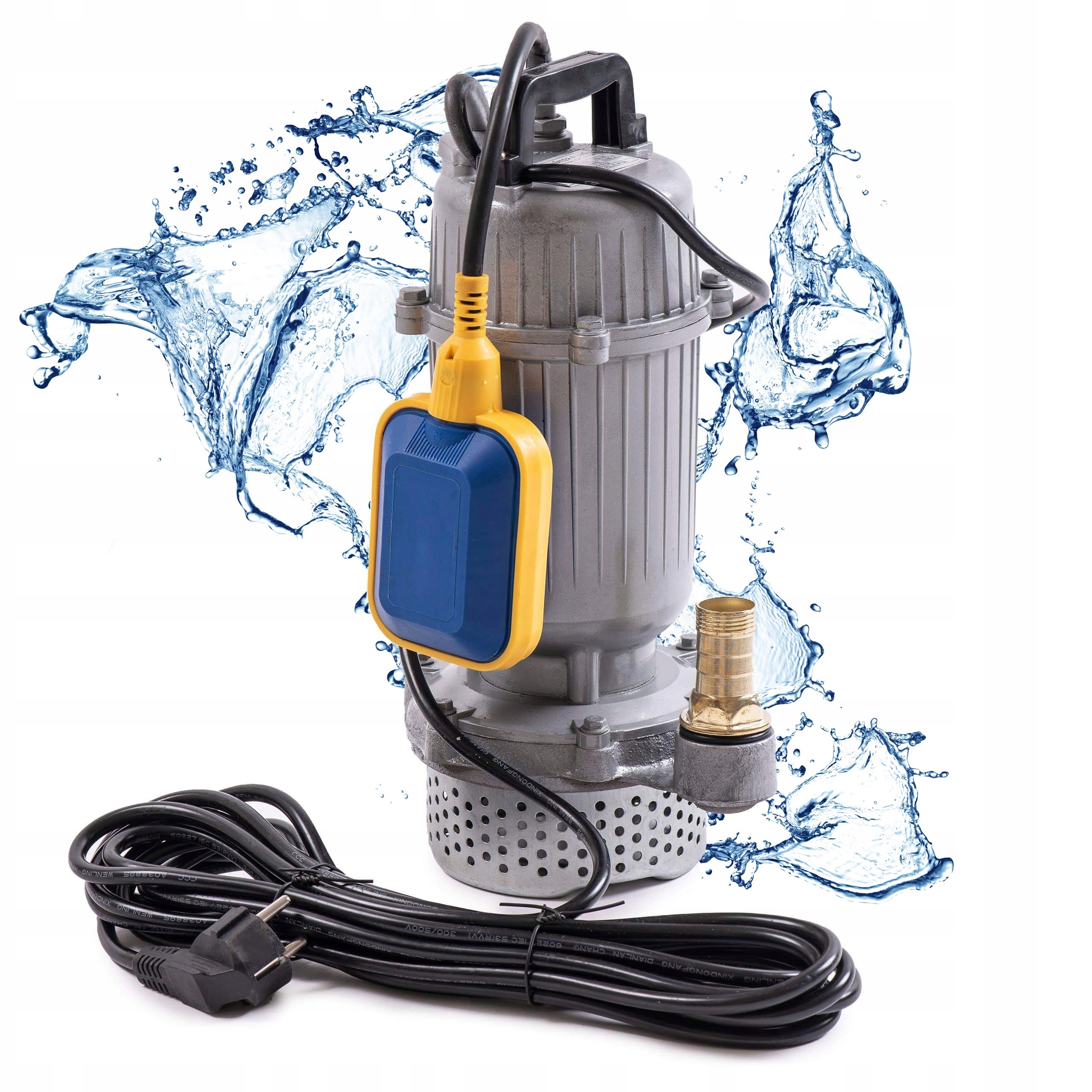 POMPA DO WODY BRUDNEJ CZYSTEJ SZAMB ŚCIEKÓW PŁYWAK