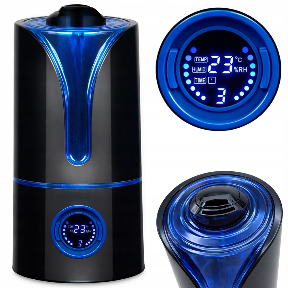 Dyfuzor Zapachowy Nawilżacz Powietrza Aromaterapia Ultradźwiękowy Led Timer