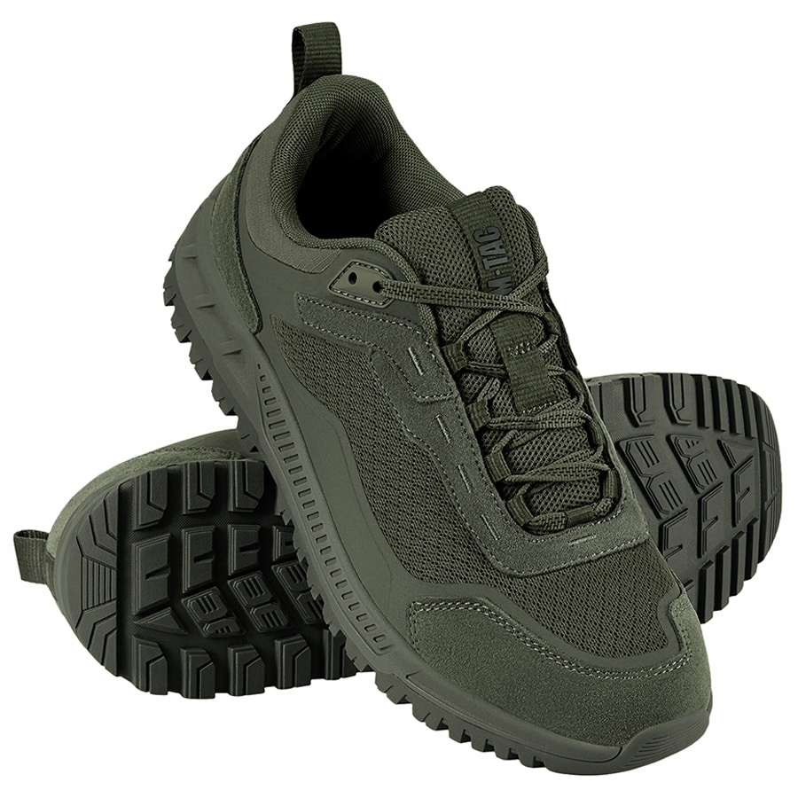 Pánské lehké trekové sportovní boty M-Tac Shooter Low Olive 44