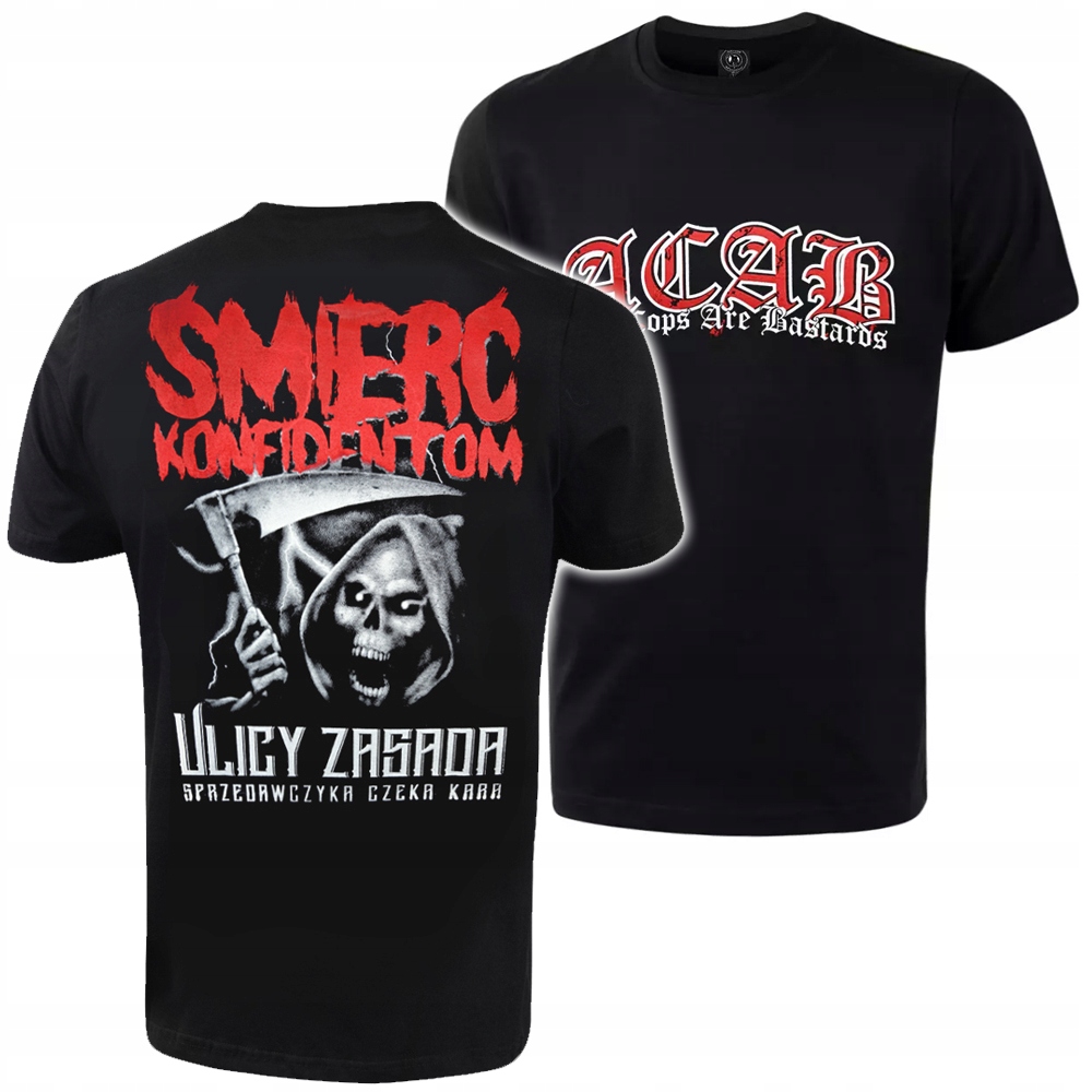 

Koszulka t-shirt Acab kibicowska Pdw Jp Chwdp r.M