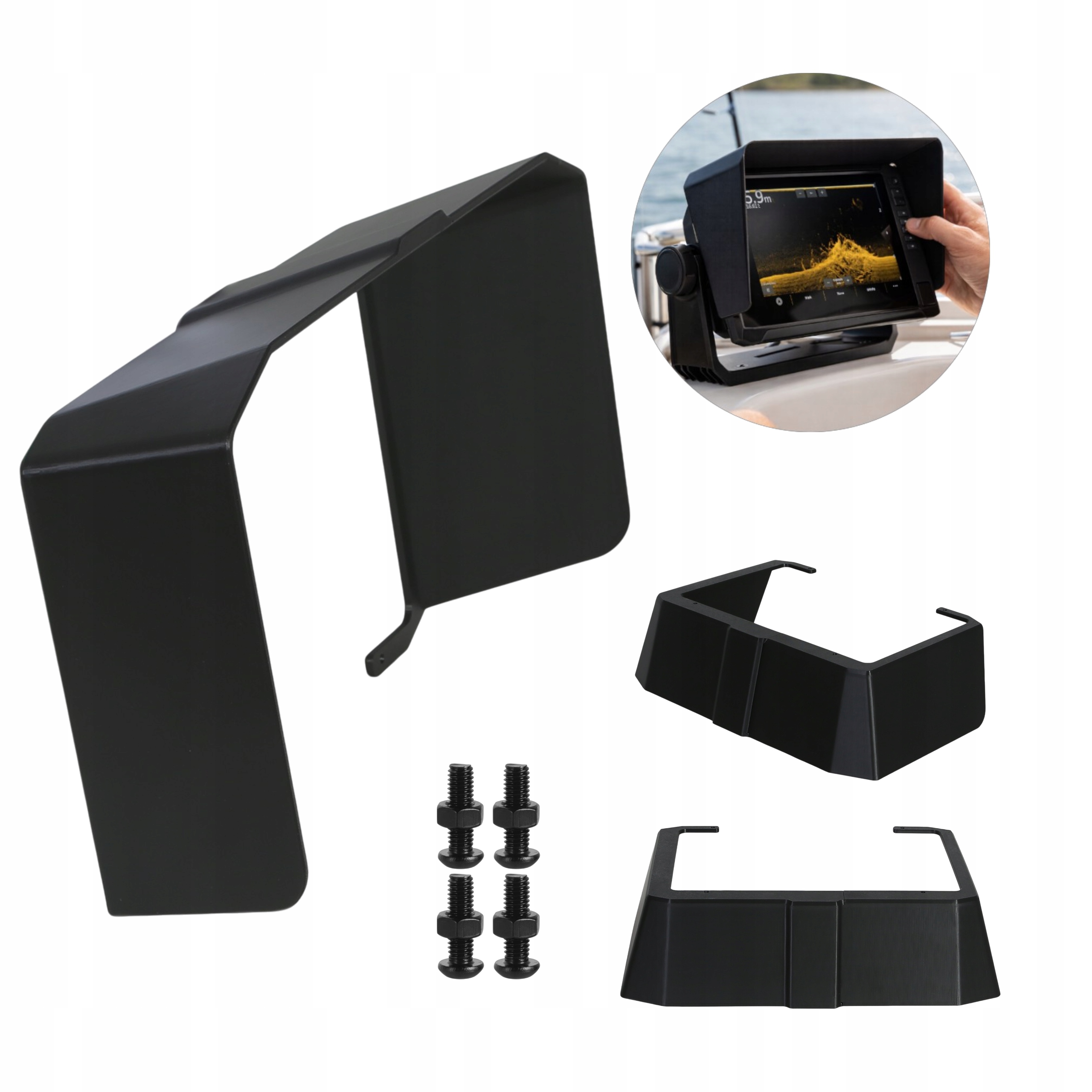 Osłona Daszek Przeciwsłoneczny do Garmin Echomap UHD2 92sv