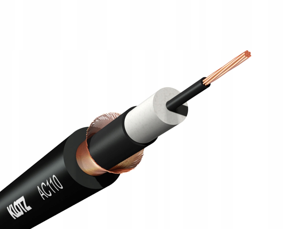 

Klotz AC110SW Kabel coaxialny Hi-Fi 0,22mm² ekran