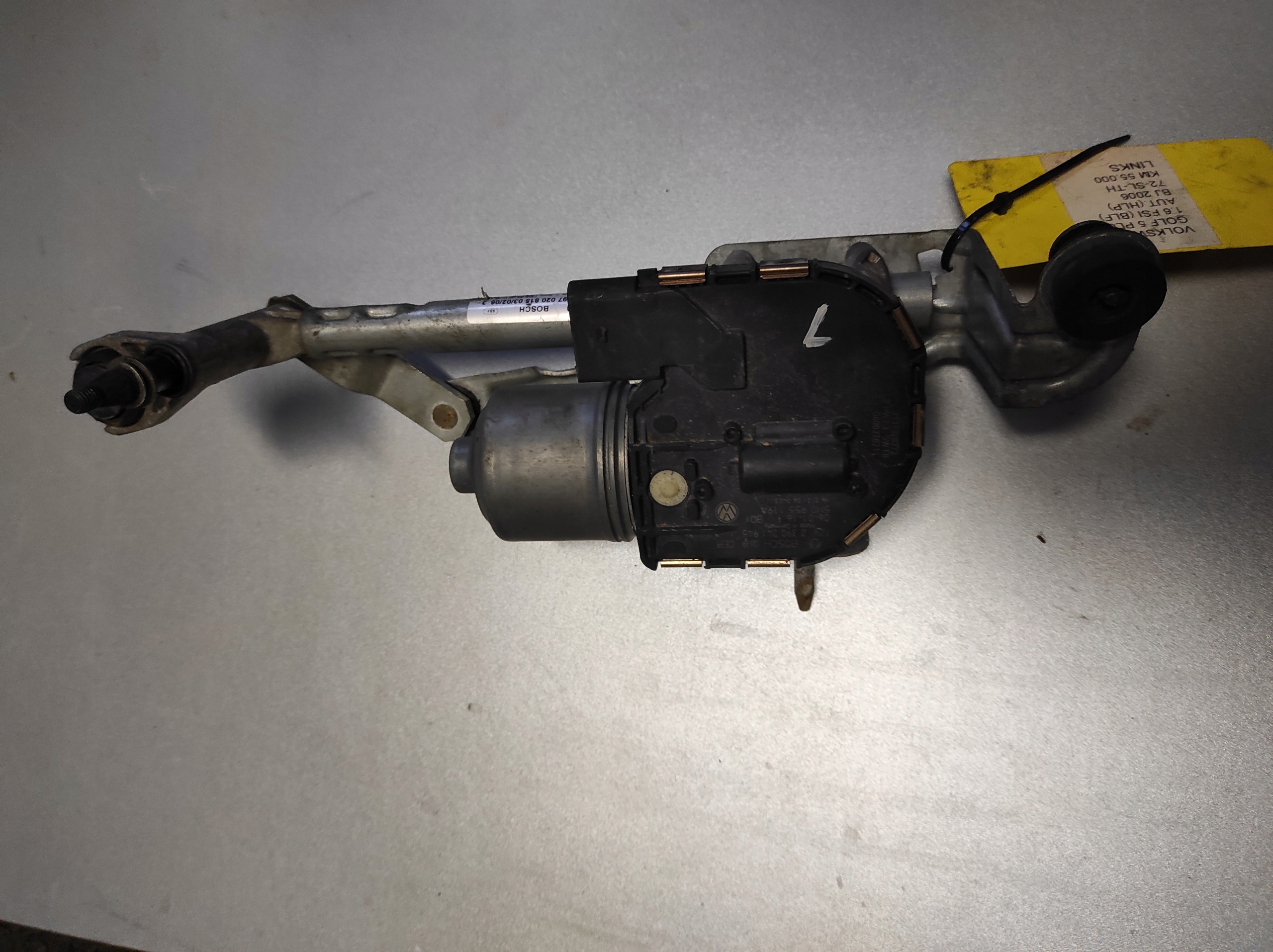 5m0955023d VW GOLF VI PLUS links Motor Gestänge WYCIERACZ