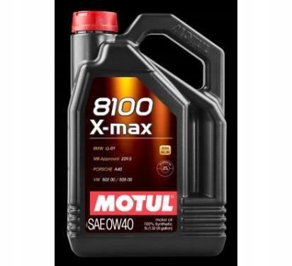 Olej Motul 8100 X-max 0W40 5L 104533