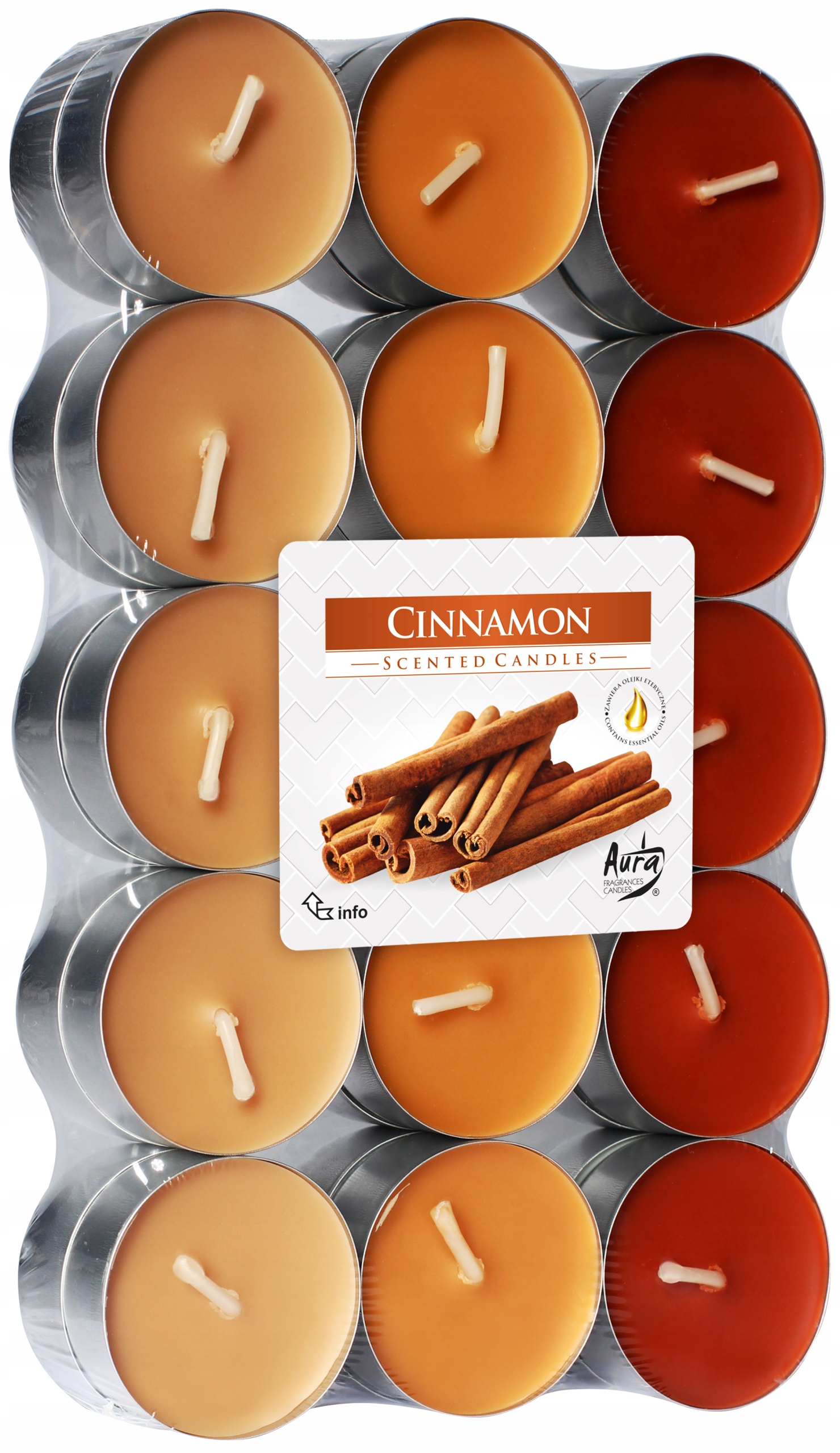 

Podgrzewacze Tealight Cynamon Zapach Świąt