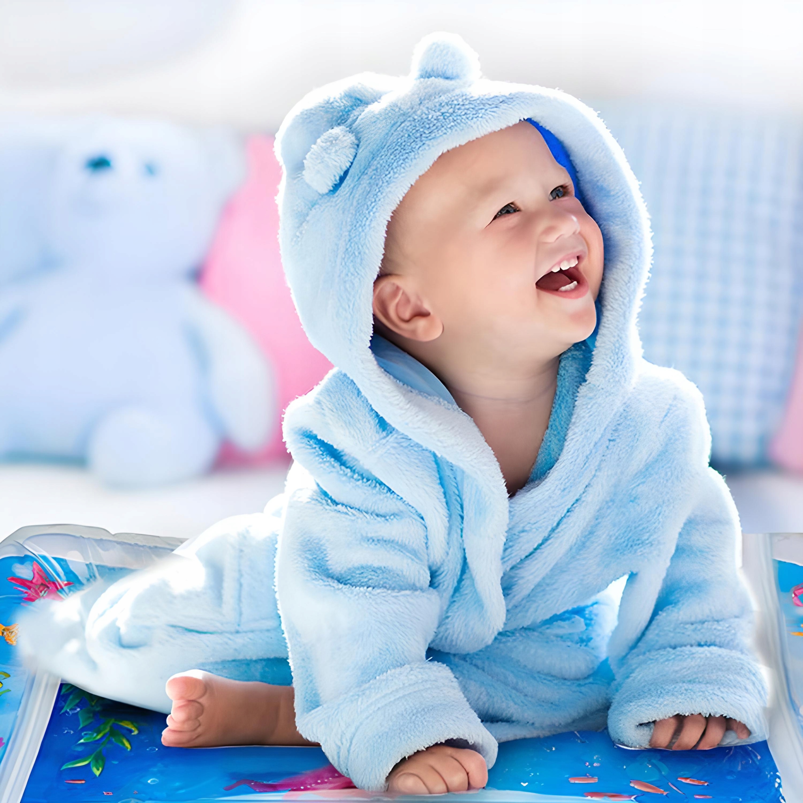 DMUCHANA MATA WODNA SENSORYCZNA DLA NIEMOWLĄT XXL Certyfikaty, opinie, atesty CE EN 71