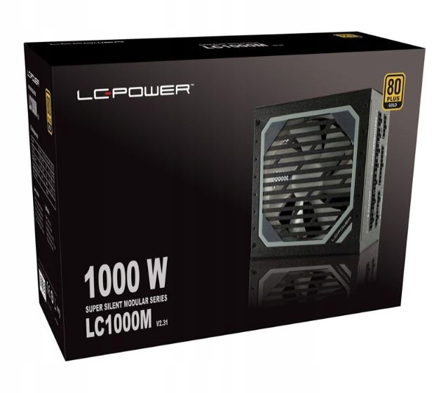 Zasilacz LC-Power LC1000 Modular 1000W Gold 8xPCIe