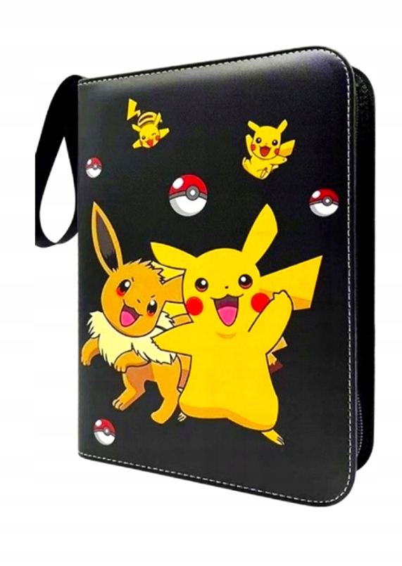 ALBUM POKEMON SEGREGATOR NA 400 KART UCHWYT SUWAK + 20 kart GRATIS