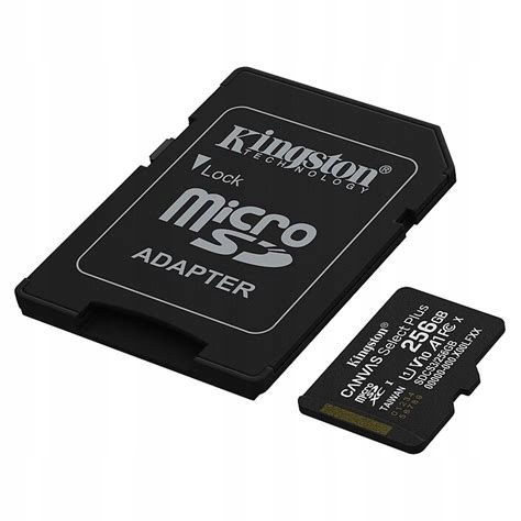 Karta pamięci microSD 256GB Canvas Select Plus 150mb/s