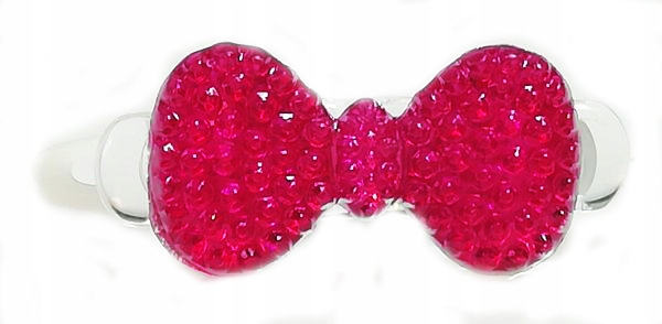 

Diamenciki Kokardki Exclusive Spinki ciemny róż