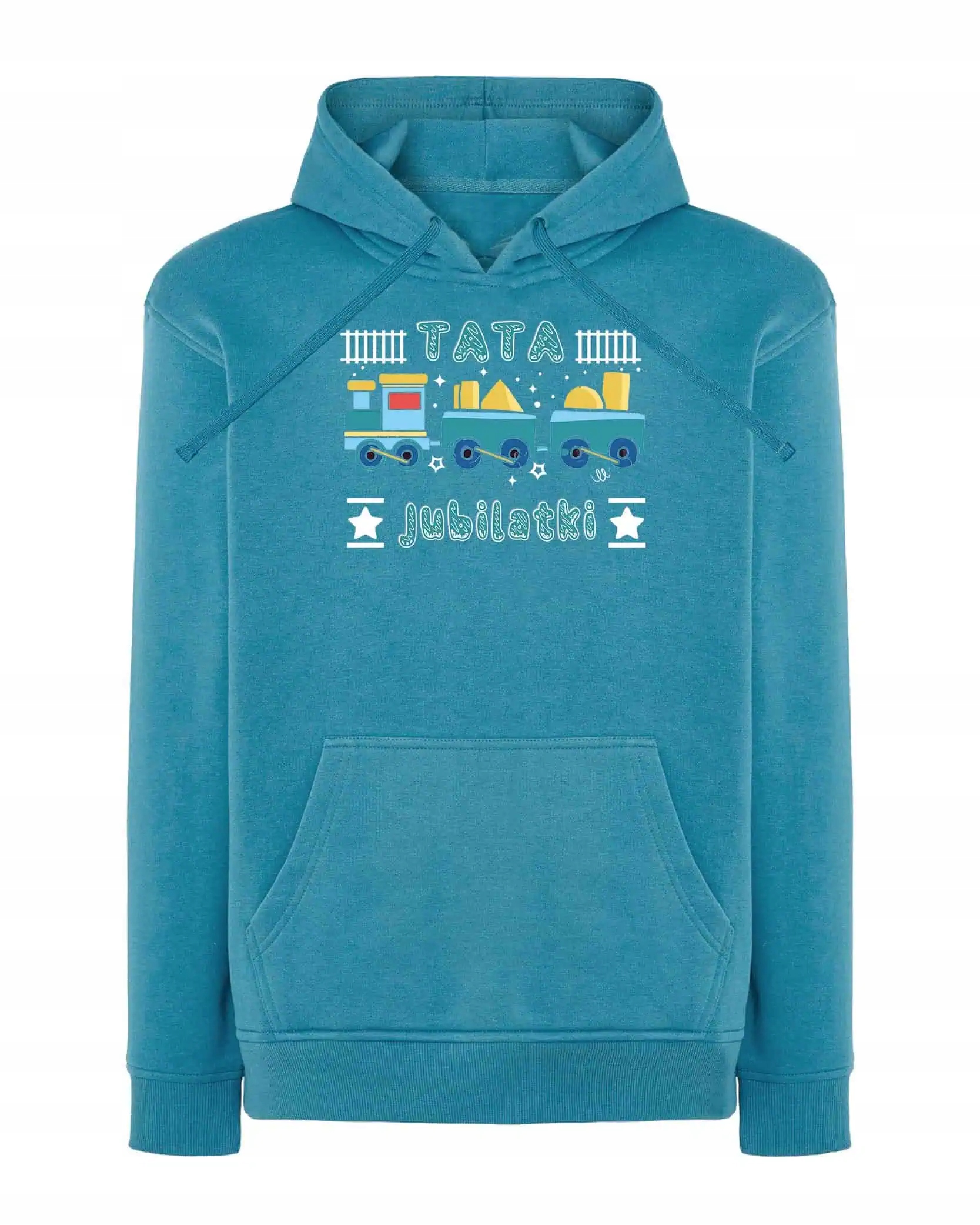 Mikina s kapucí pro tatínka Jubilantku Narozeniny dítěte Modrá M