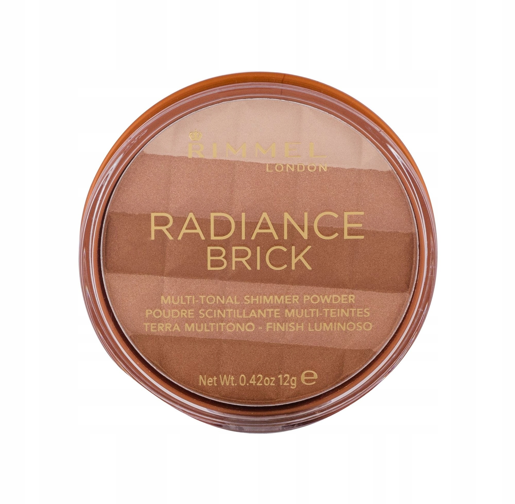 Rimmel BRONZER prasowany Radiance Brick 001 Light