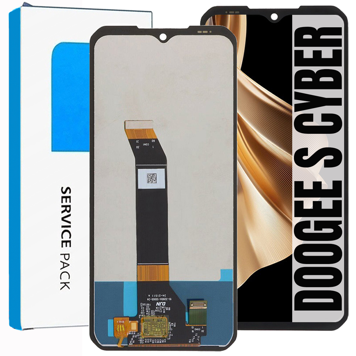 Displej Pro Doogee S Cyber Originál LCD Obrazovkou