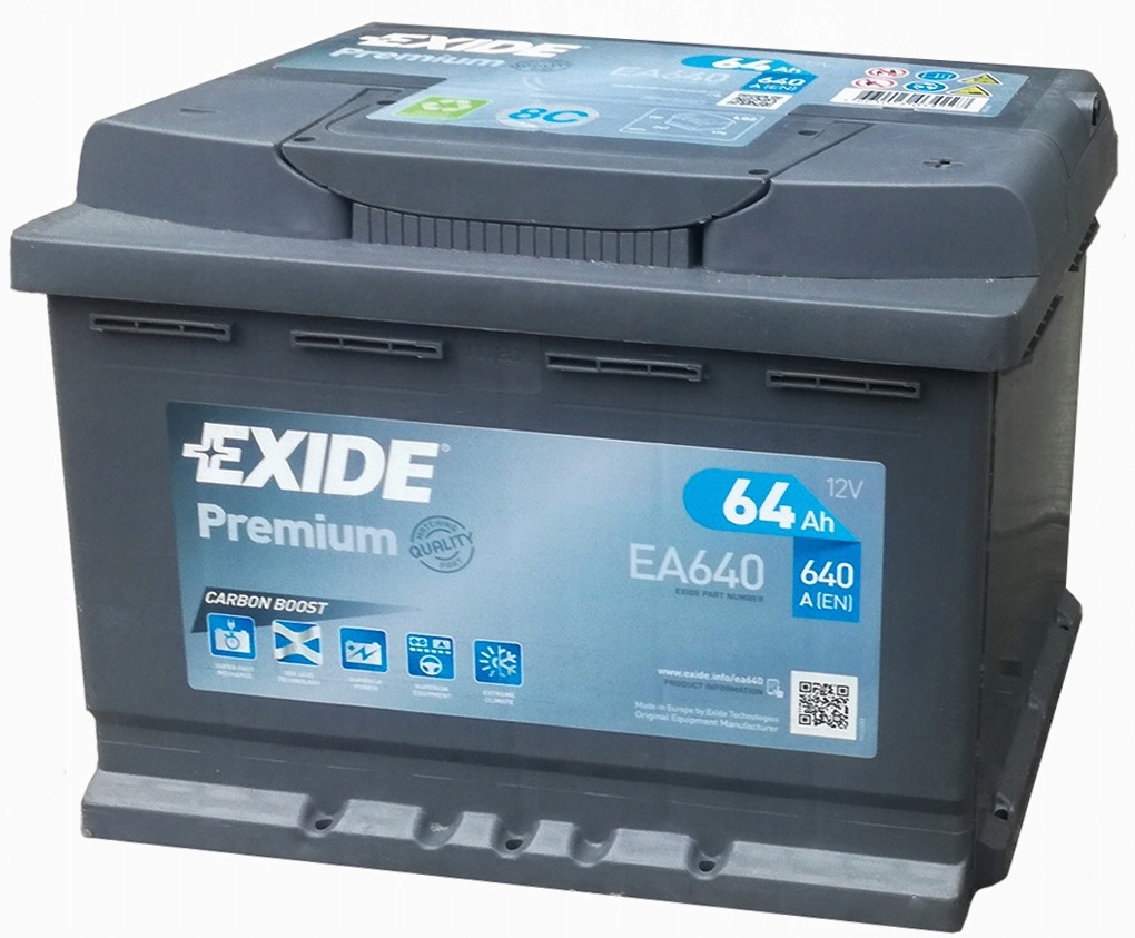 NOWY AkumulatorPREMIUM Exide EA640 600A EA640 za 377 zł z KAMIENNA GÓRA -   - (14821512041)