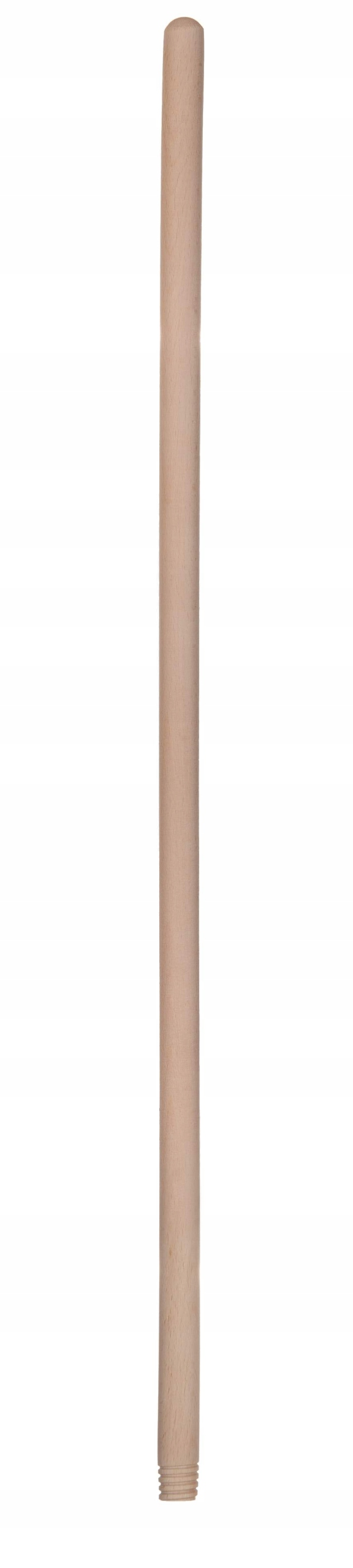 

Kij drewniany z gwintem 120CM Do Miotły mioteł