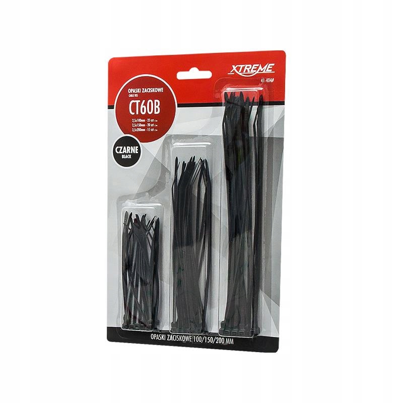 Opaski zaciskowe nylonowe czane 2.5mm i 3.5 zestaw