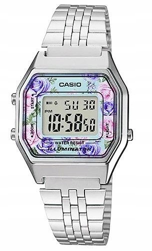 ZEGAREK DAMSKI CASIO COLLECTION RETRO LA680WA-2CDF