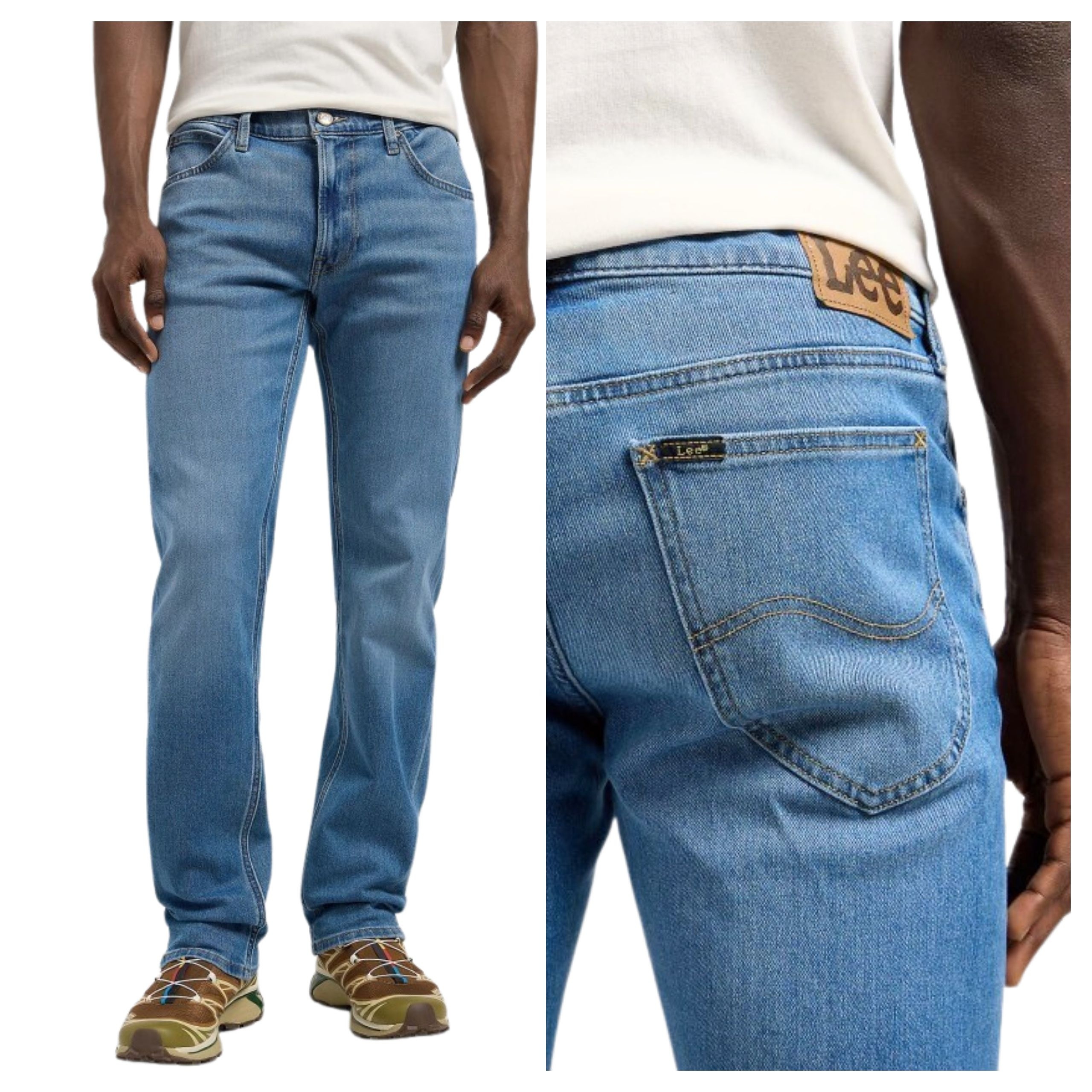 Pánské džínové kalhoty Lee Daren Baleigh Classic Denim W33 L34