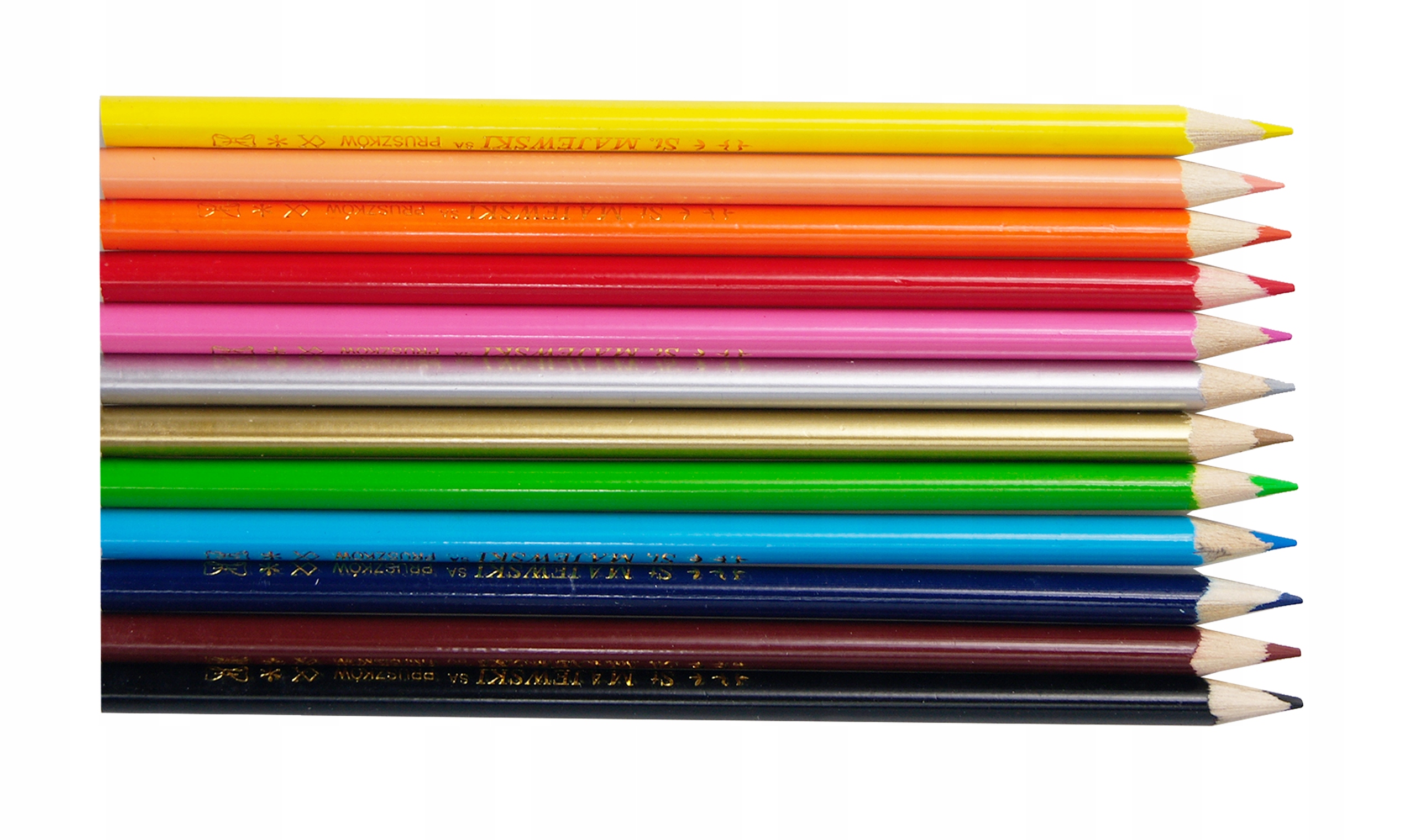 BAMBINO KREDKI OŁÓWKOWE TRÓJKĄTNE 12 kolorów Rodzaj ołówkowe