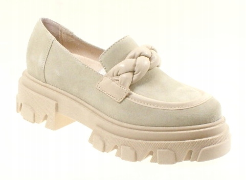 Simen 4611A Polobotka Béžová Vel 36