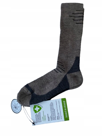 Hemp Travel Socks Długie skarpety kolanówki trekkingowe