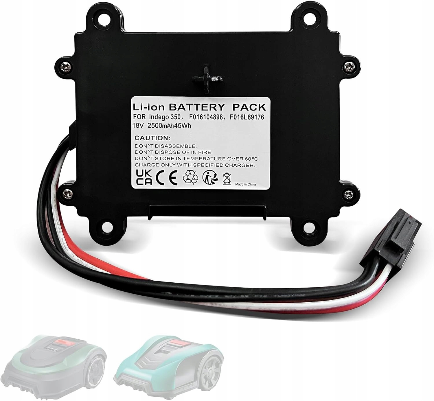 Akumulator 18V 2,5Ah Bosch Indego 350 400 S+ M700 zamiennik F016104898