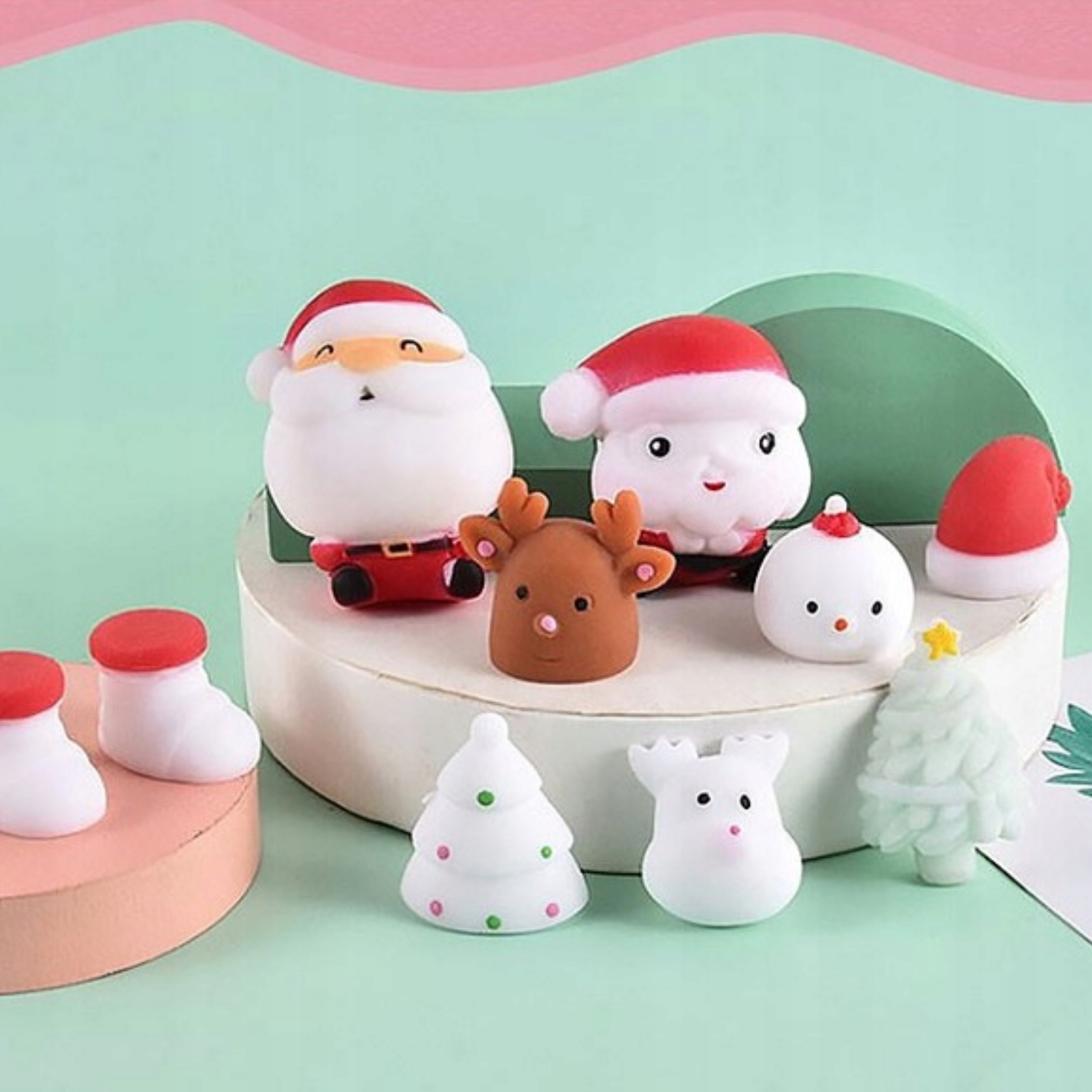 Адвент-календарь Modebelle Mochi Squishy, 24 мялки-антистресс, от 3 лет — фото 5