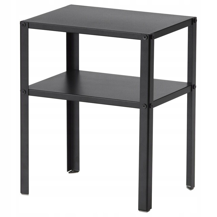 

Ikea Knarrevik Stolik nocny czarny 37x28x45