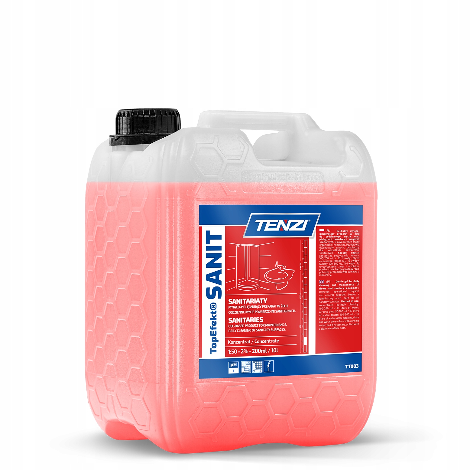 Levně Topefekt Sanit 10L Koncentrát Na Mytí Koupelen-vany,kabiny, Armatury