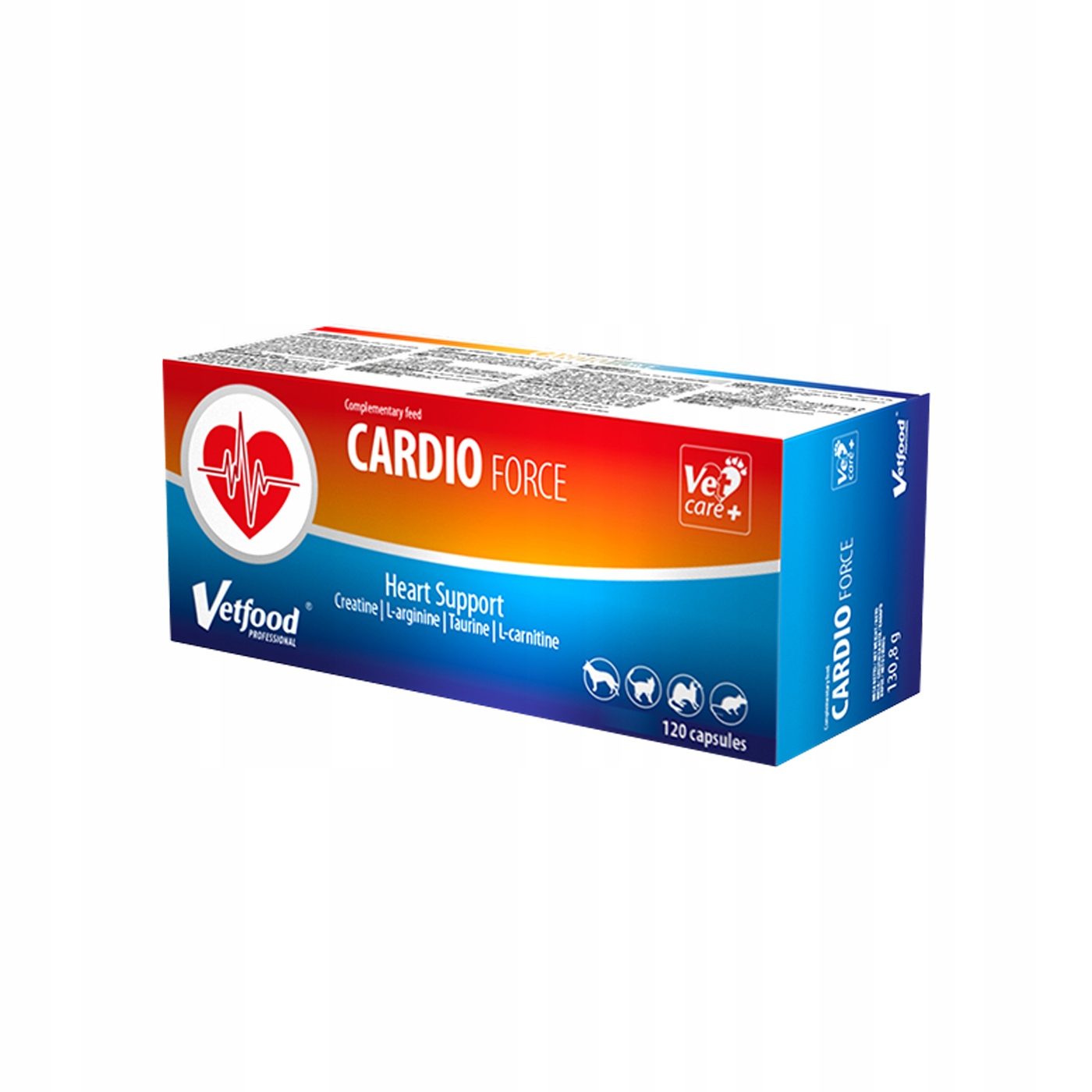 Vetfood Cardioforce 120 Kapsułek Serce Pies Kot