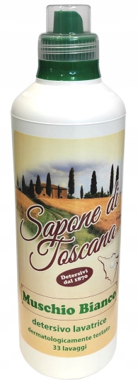 

Sapone di Toscana białe piżmo płyn do prania 1 L