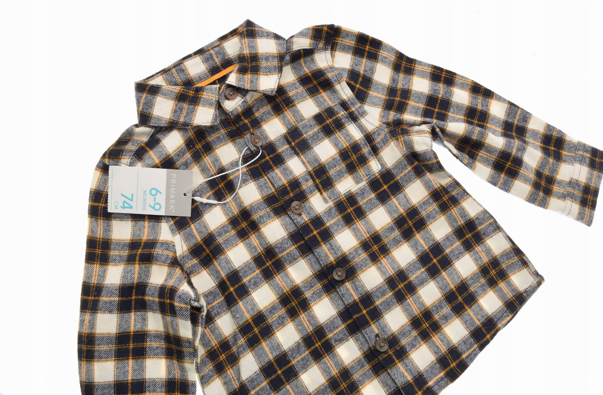 PRIMARK koszula chłopięca Flanelowa w Kratkę 74 nowa Rozmiar 74