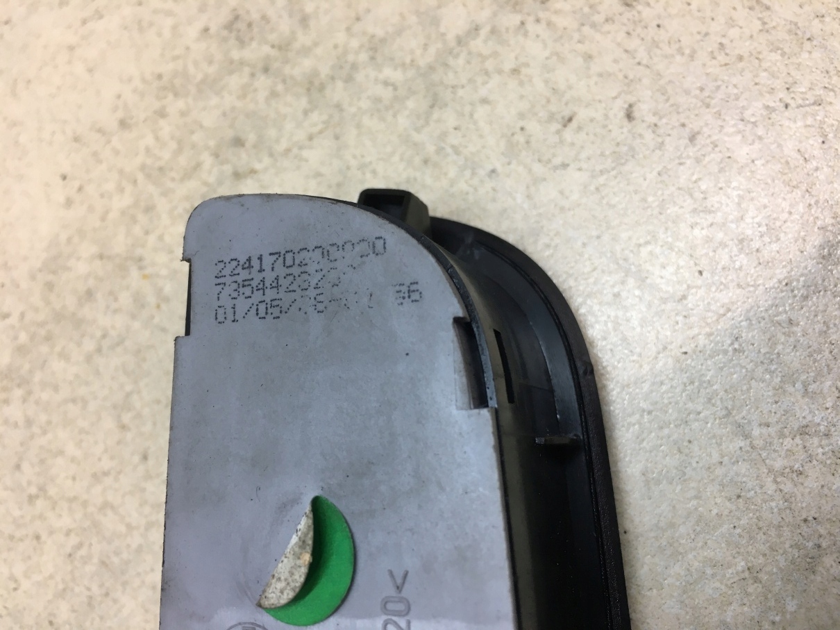 light switch PEUGEOT BIPPER TEPEE 7354423232