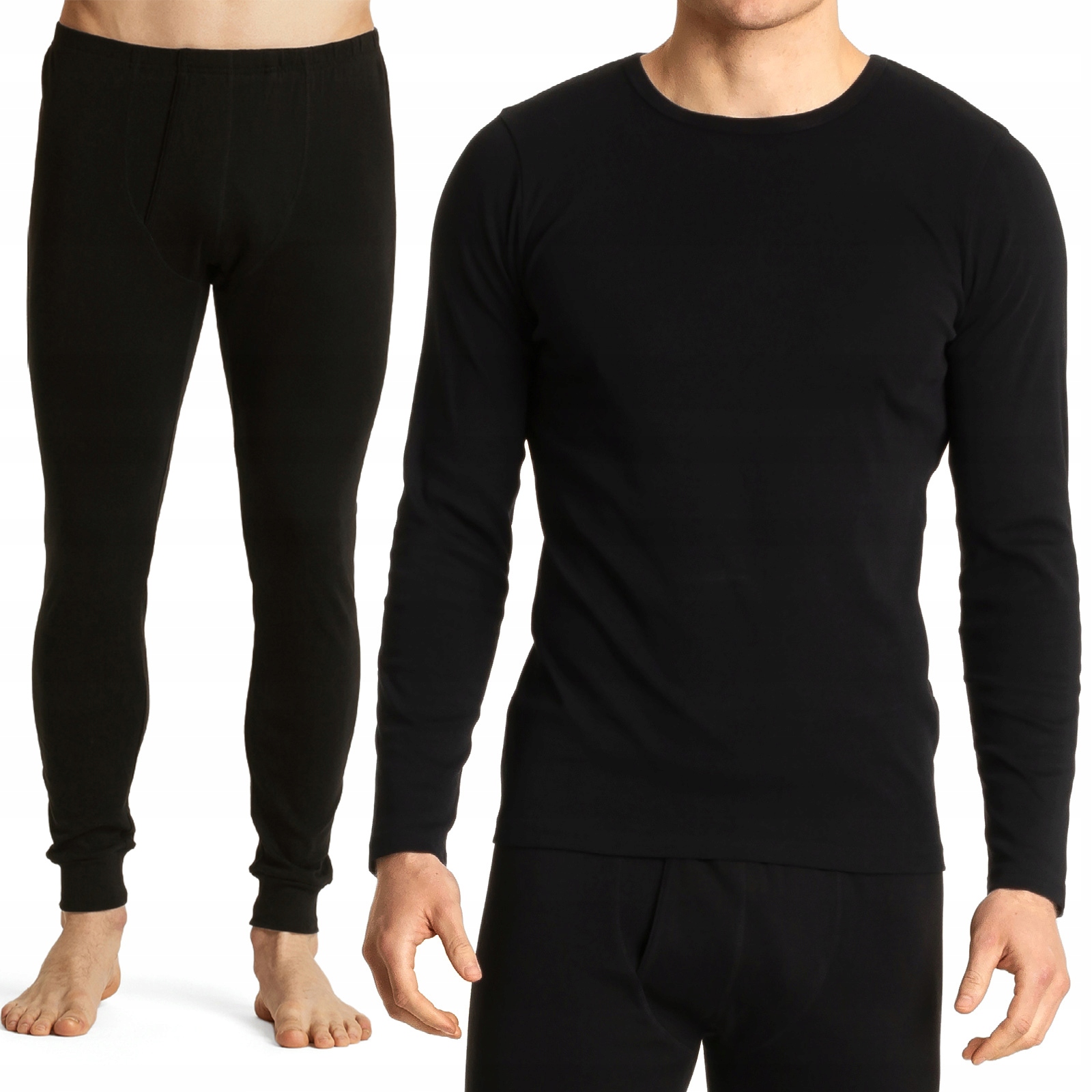 Komplet Termo pánské Atlantic spodní prádlo bavlněné tričko a kalhotky L