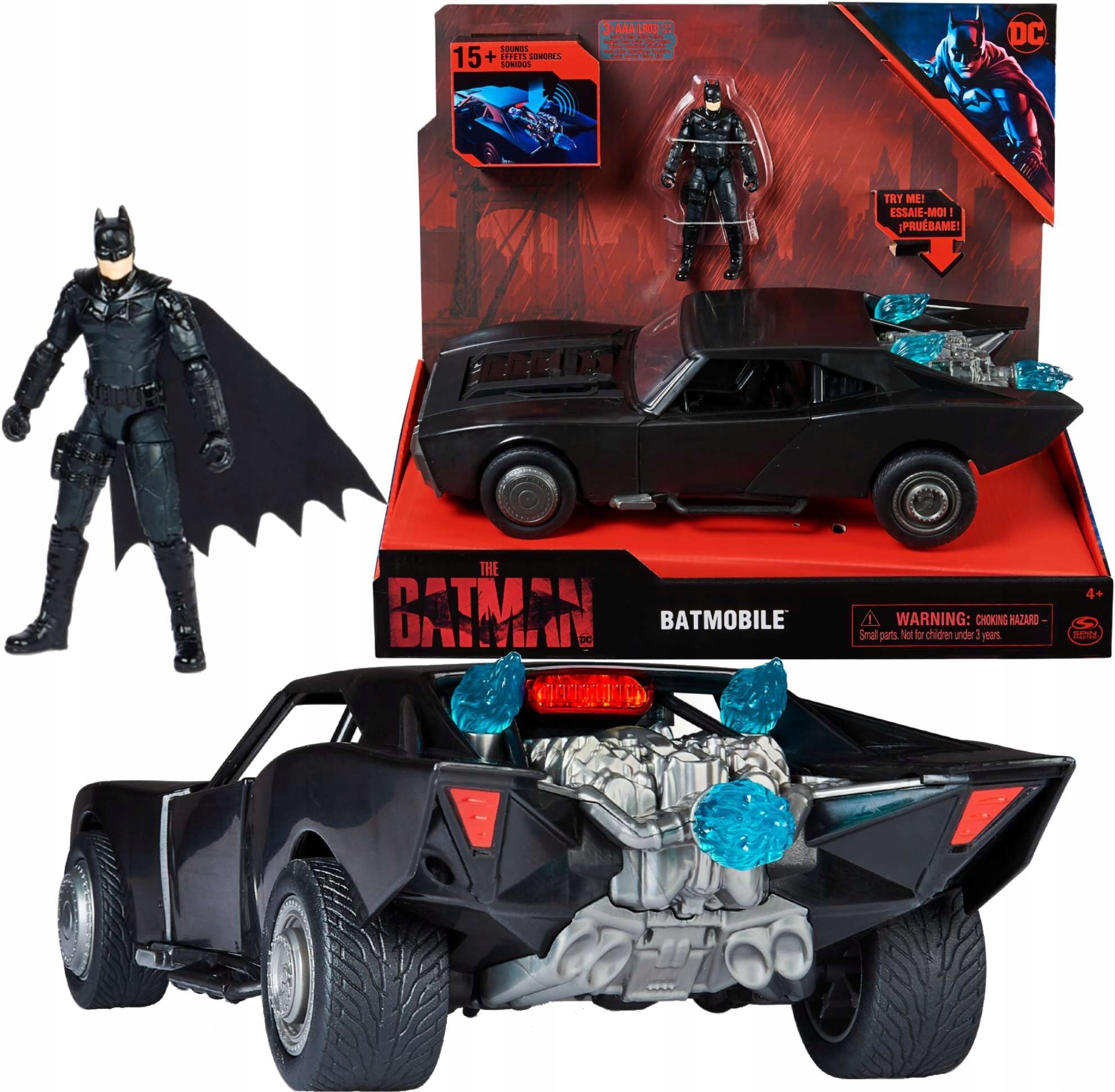 

Batman Batmobil pojazd film 6060519 Spin Master