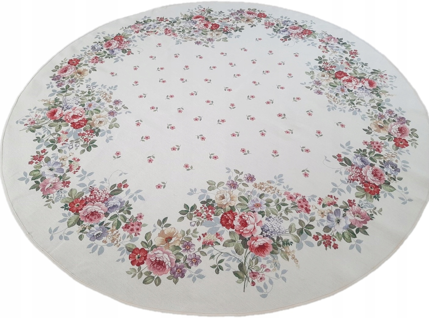 Ubrus kulatý průměr 165 cm 1007 Rose