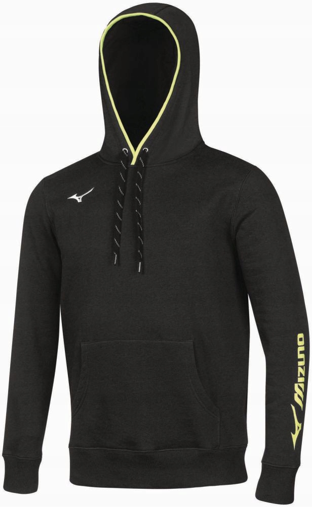 Bluza bawełniana z kapturem Mizuno Sweat Hoodie Rozmiar M