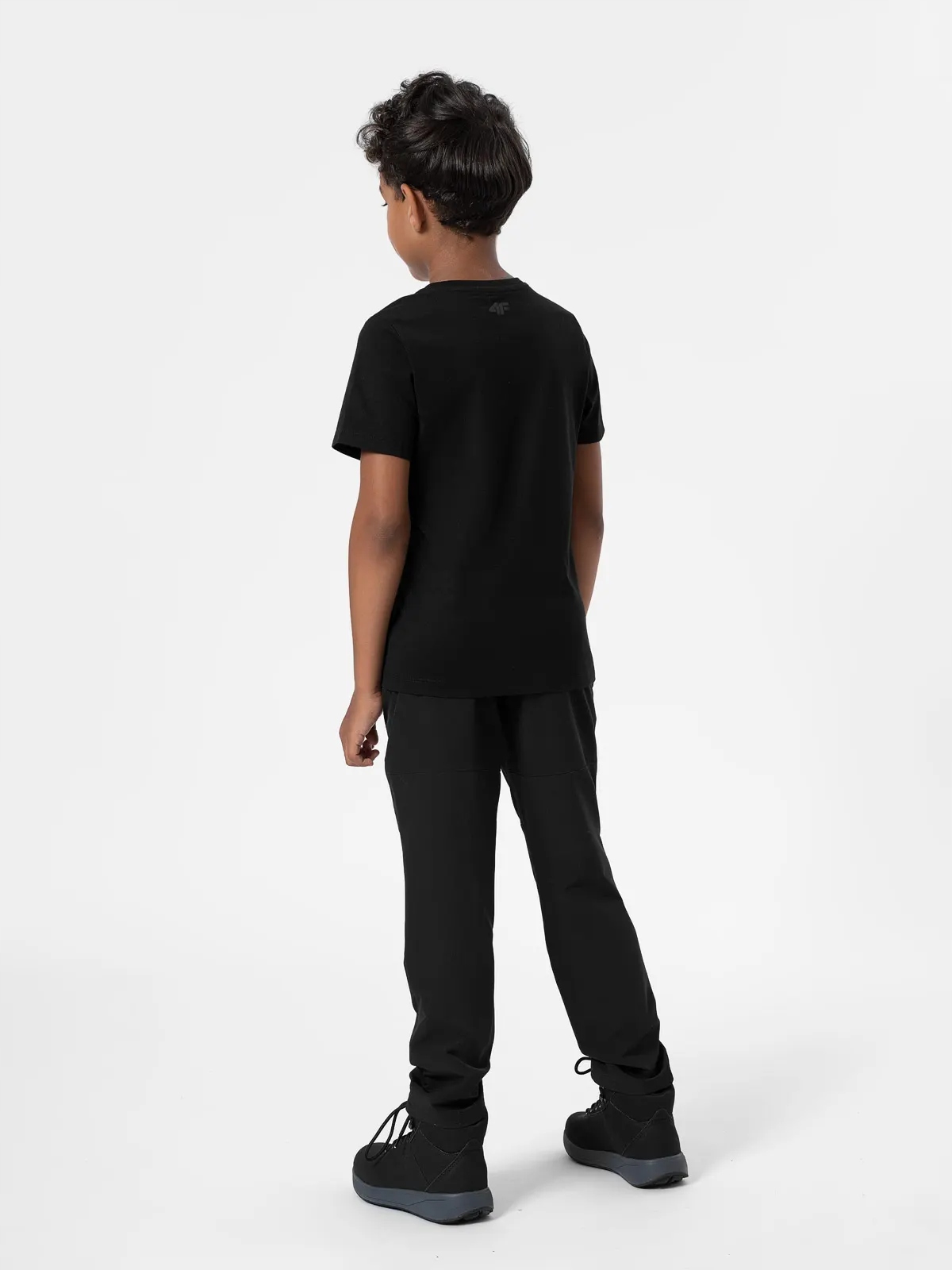 SPODNIE DZIECIĘCE 4F TREKKINGOWE TERMOAKTYWNE SS23M098 Długość nogawki długa