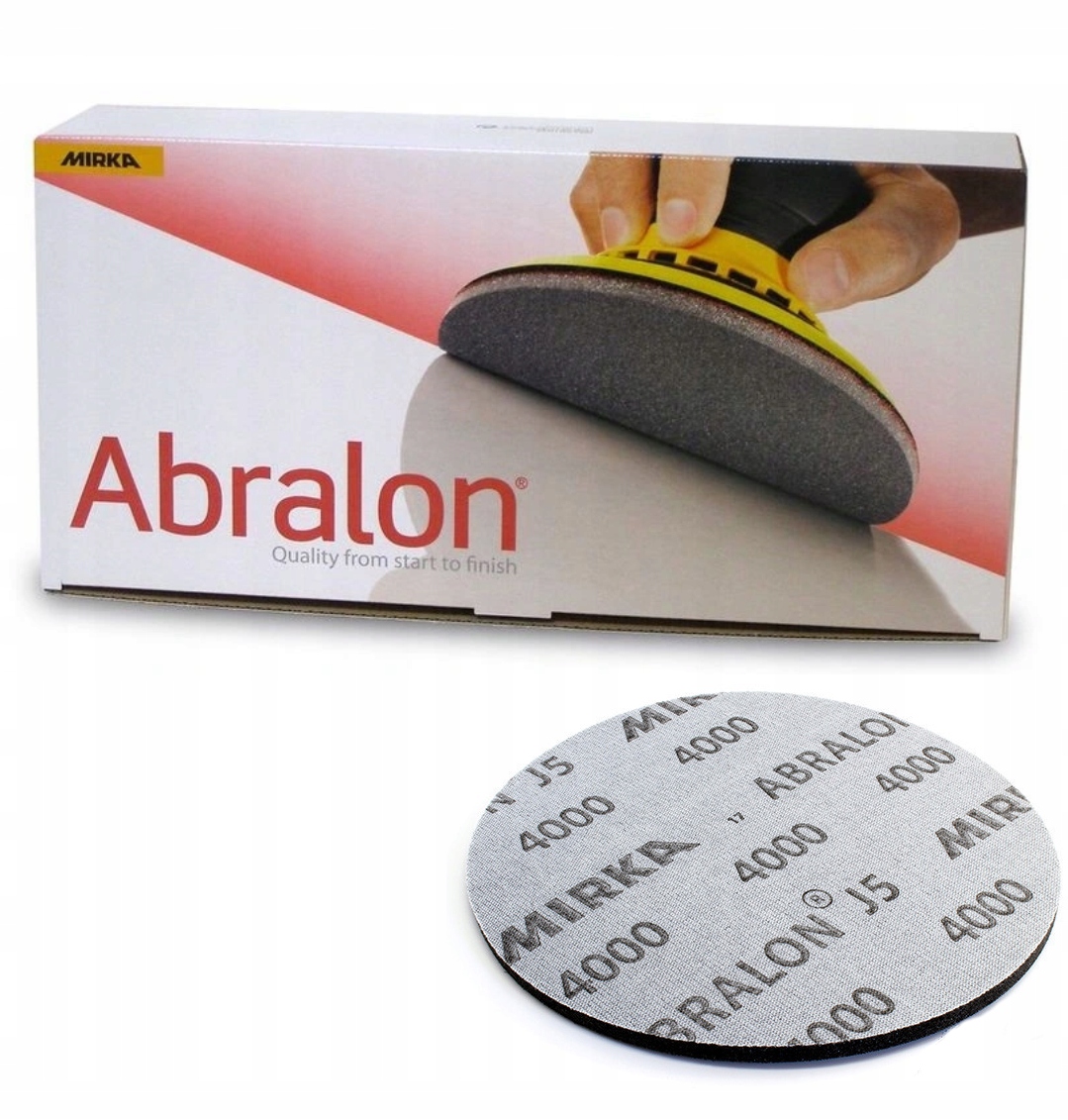 

Mirka Abralon J5 krążek ścierny na gąbce rzep P500