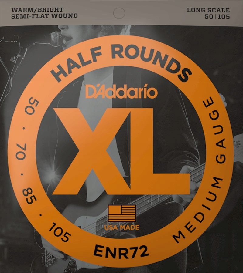 Struny D'addario Half Rounds ENR72 (50-105)