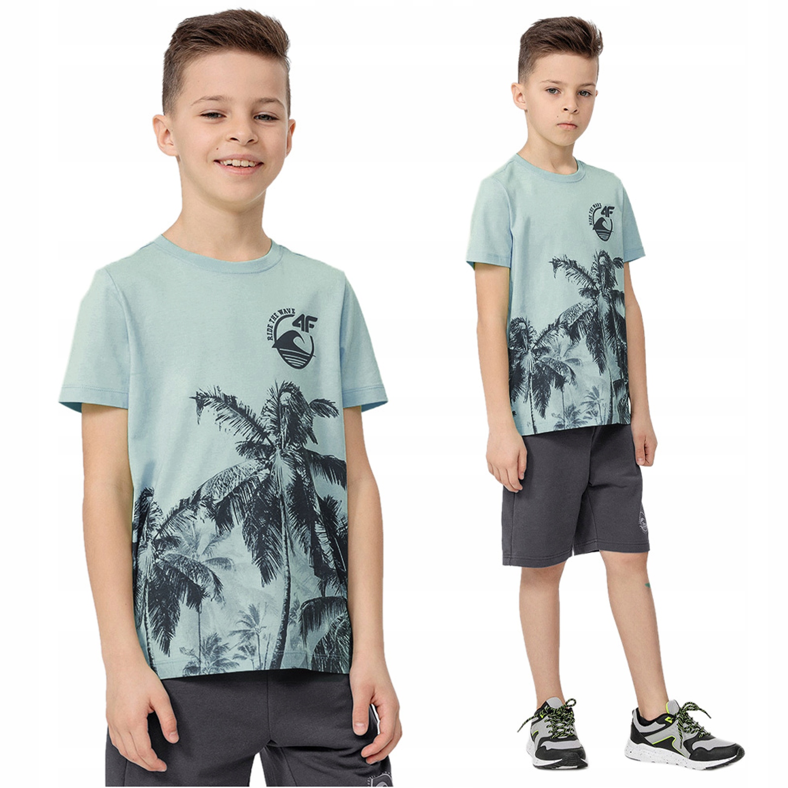 

Koszulka Chłopięca 4F T-shirt Bawełna 146