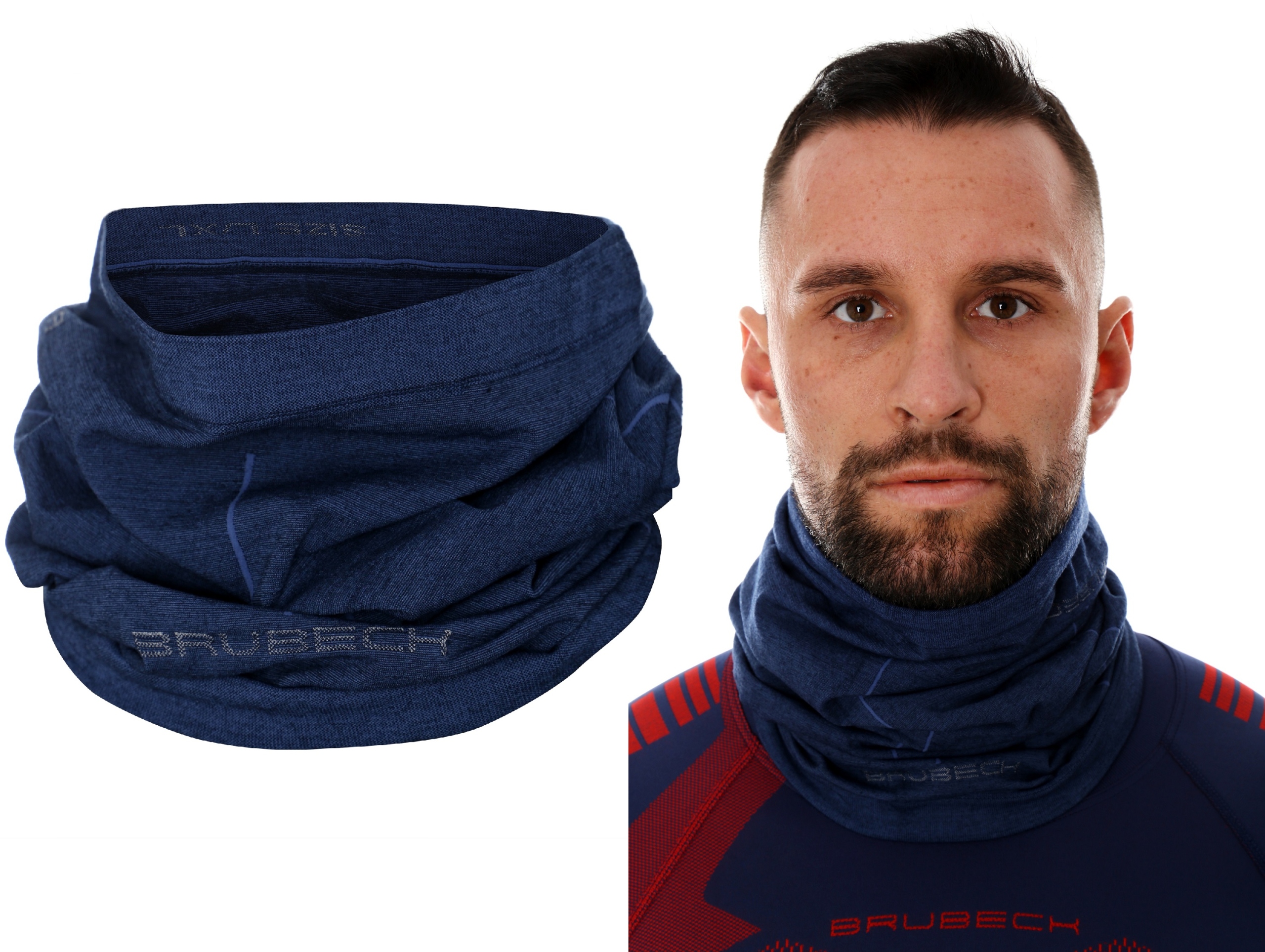 

Brubeck Wełniany Komin Turystyczny Bandana L-XL