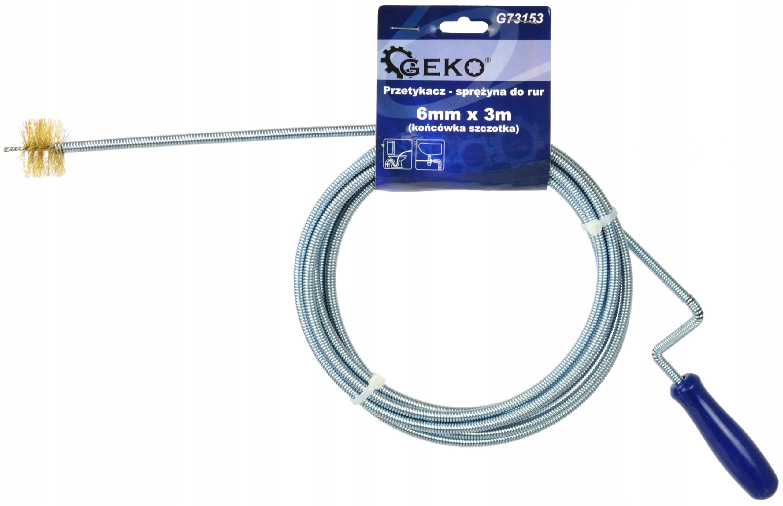 

Przetykacz- Sprężyna Do Rur 6MM X 3M