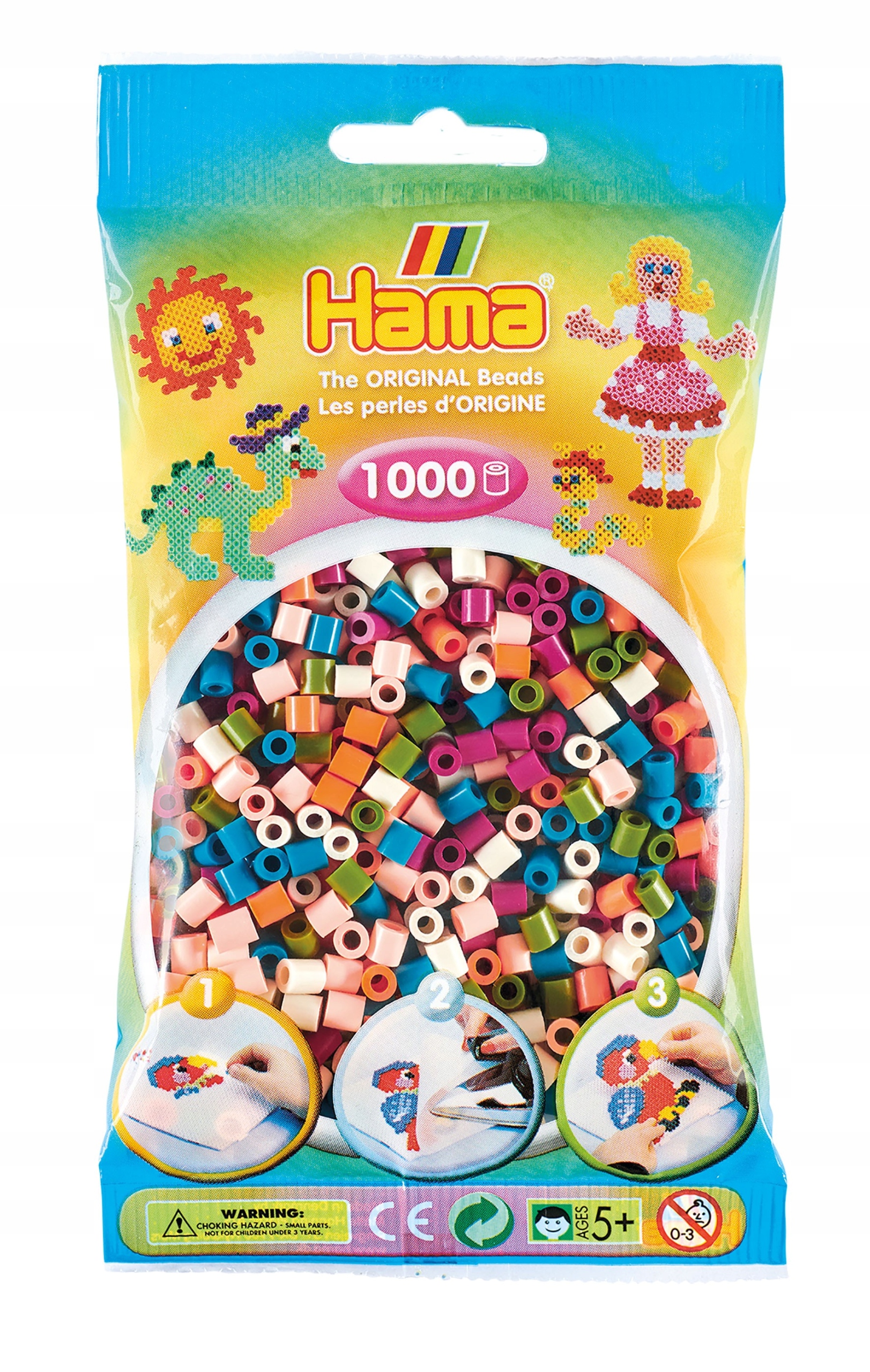 

Hama MIDI 20758 Koraliki 1000 Szt Zestaw Uzup.